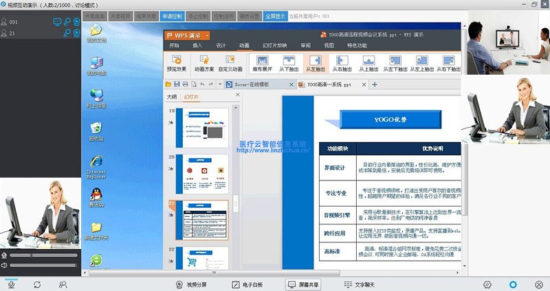 遠(yuǎn)程會議系統(tǒng)屏幕共享
